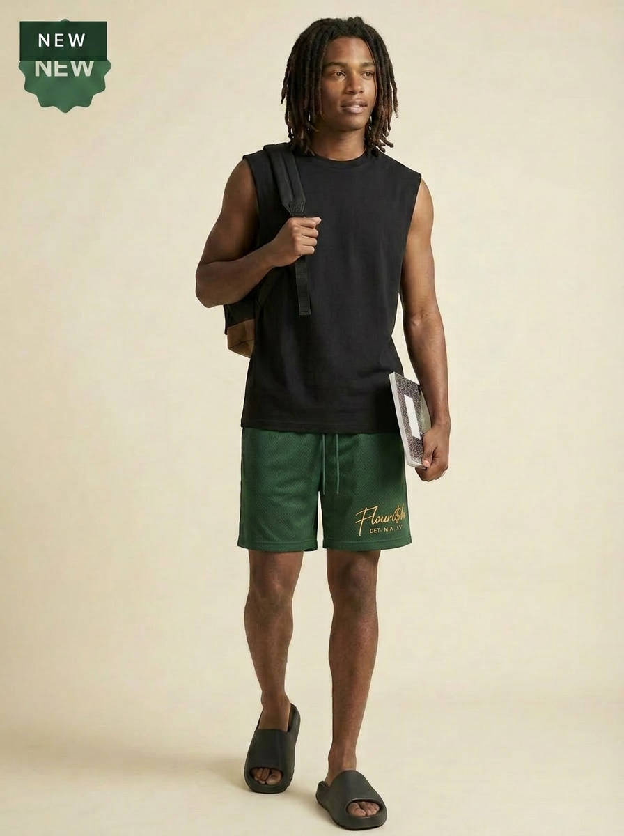 Flouri$h Mesh Short