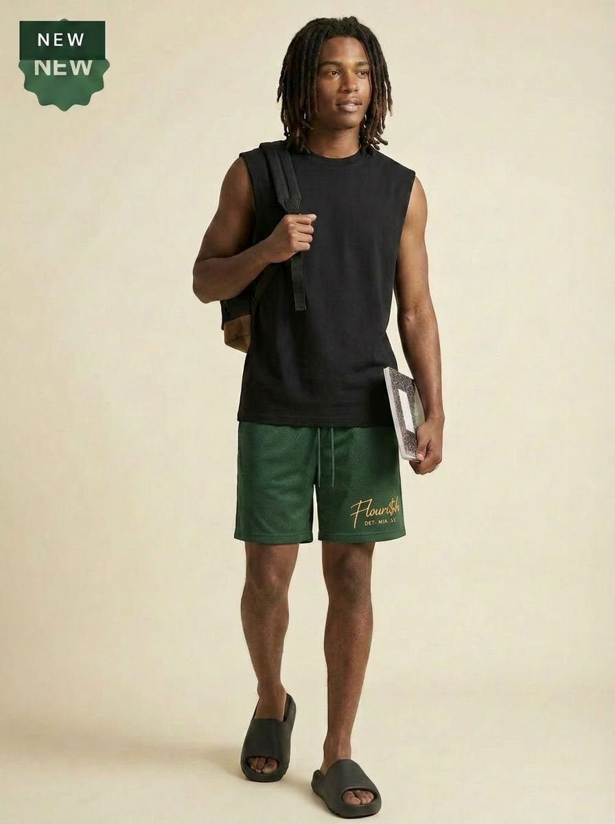 Flouri$h Mesh Short